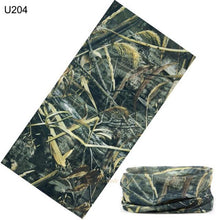 Load image into Gallery viewer, Camouflage Neck Gaiter Hunting Scarves Ice Silk Bandana Tubular Buff Half Mask Tactical Sport Headband Balaclava Balaclava Seamless Magic Head Scarf Breathable Bandana Turban Outdoor Hiking Quick-Dry Sweat Absorbing Scarves Multifunction Beanie Hat