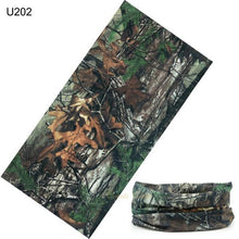 Load image into Gallery viewer, Camouflage Neck Gaiter Hunting Scarves Ice Silk Bandana Tubular Buff Half Mask Tactical Sport Headband Balaclava Balaclava Seamless Magic Head Scarf Breathable Bandana Turban Outdoor Hiking Quick-Dry Sweat Absorbing Scarves Multifunction Beanie Hat
