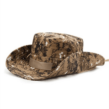 Load image into Gallery viewer, Camouflage Outdoor Bucket Hat Camping Hat Men Foldable Sun Cap Breathable Adjustable Bucket Cap for Men/Women Sports Sun Cap Unisex Fishing Hiking Travel Solid Color Hats