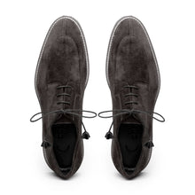 Load image into Gallery viewer, 26-220-GRY CAMPO Sueded Goatskin Lace Up, Grey