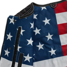 Load image into Gallery viewer, Captain Perforated Men's Motorcycle Leather Vest