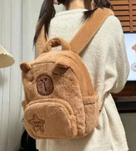 Load image into Gallery viewer, Capybara Cuddle Backpack