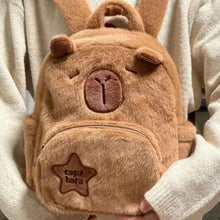 Load image into Gallery viewer, Capybara Cuddle Backpack