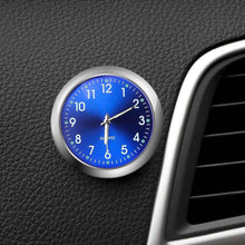 Load image into Gallery viewer, Car Clock Luminous Mini Automobiles Internal Stick-On Digital Watch Stick on Dashboard Car Clock Mini Tiny Small Luminous Car Vent Clocks Watch for Dashboard Boat Bike Home Mechanics Quartz Clocks Auto Ornament Car Accessories Gifts