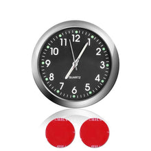 Load image into Gallery viewer, Car Clock Luminous Mini Automobiles Internal Stick-On Digital Watch Stick on Dashboard Car Clock Mini Tiny Small Luminous Car Vent Clocks Watch for Dashboard Boat Bike Home Mechanics Quartz Clocks Auto Ornament Car Accessories Gifts