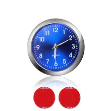 Load image into Gallery viewer, Car Clock Luminous Mini Automobiles Internal Stick-On Digital Watch Stick on Dashboard Car Clock Mini Tiny Small Luminous Car Vent Clocks Watch for Dashboard Boat Bike Home Mechanics Quartz Clocks Auto Ornament Car Accessories Gifts
