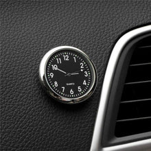 Load image into Gallery viewer, Car Clock Luminous Mini Automobiles Internal Stick-On Luminous Quartz Analog Watch Universal Pocket Mini Stick-On Clock for Car Boat Bike Home Digital Watch Mechanics Quartz Clocks Auto Ornament Car Accessories Gifts