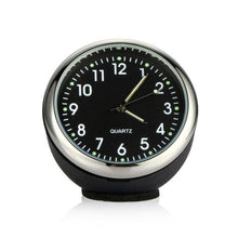 Load image into Gallery viewer, Car Clock Ornament Auto Watch Mini Clock Car Dashboard Clocks Luminous Car Clock Pocket Stick-On Clock Cars Air Vent Clip Quartz Clocks Vehicle Dashboard Decoration Automobiles Interior Dashboard Time Display Digital Pointer Clock In Car Accessories