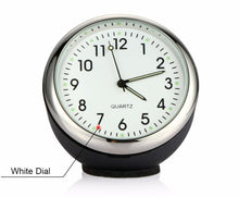 Load image into Gallery viewer, Car Clock Ornament Auto Watch Mini Clock Car Dashboard Clocks Luminous Car Clock Pocket Stick-On Clock Cars Air Vent Clip Quartz Clocks Vehicle Dashboard Decoration Automobiles Interior Dashboard Time Display Digital Pointer Clock In Car Accessories