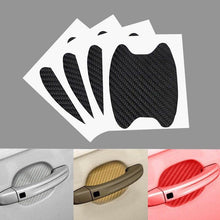 Load image into Gallery viewer, Car Handle Protection Film Car Door Handle Cup Scratch Protector Universal Invisible Car Carbon Fiber Door Handle Sticker Scratches Resistant Side Sticker Scratches Car Door Protector Films Sticker Car Styling