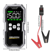 Load image into Gallery viewer, MANDOTOS Car Jump Starter Pro With Air Compressor 6000A 21800mAh LCD Display Portable Booster Charger