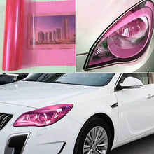 Load image into Gallery viewer, Car Light Film Car Smoke Fog Light Headlight Taillight Tint Vinyl Film Sheet Sticker Waterproof Auto Body Film Self Adhesive Car Light Sticker, Smoke Fog Light Taillight Headlight Tint ChameleonCover Car Styling