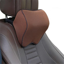 Load image into Gallery viewer, Car Neck Headrest Pillow Car Accessories Cushion Auto Seat Head Support Neck Protector Automobiles Seat Neck Rest Car Neck Pillow Softness Car Headrest Pillow for Driving with Adjustable Strap Pure Memory Foam Breathable Removable Memory Cotton