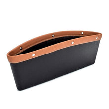 Load image into Gallery viewer, Car Organizer Storage Car Seat Slit Gap Pocket Multifunctional Driver Seat Catcher Cup Holder Car Accessories PU Leather Car Seat Gap Organizer Universal Fit Storage Pockets Adjust Set Car Seat Crevice Storage Box Helps Reduce Distracted Driving