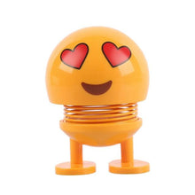 Load image into Gallery viewer, Car Ornaments Bobblehead Nod Dolls Cute Cartoon Funny Wobble Head Robot Lovely Car Dashboard Decoration Auto Facial Expression Shaking Head Toys Car Ornaments Bobblehead Nod Dolls Cute Cartoon Funny Wobble Head Robot Lovely Car Dashboard Decor