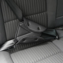 Load image into Gallery viewer, Car Safe Seat Belt Cover Soft Adjustable Children Safety Belt Fixer Triangle Anti-ledge For Child Neck Protection Belts Seat Belt Adjuster and Pillow with Clip for Kids Travel Neck Support Headrest Seatbelt