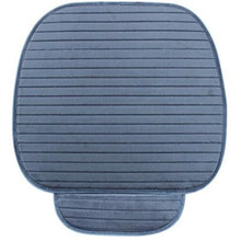Load image into Gallery viewer, Car Seat Cover Front Rear Flocking Cloth Cushion Non Slide Auto Accessories Universal Seat Protector Mat Pad Keep Warm in Winter Breathable Comfort Car Front Drivers or Passenger Seat Cushion, Universal Auto Interior Seat Bottom Protector Mat