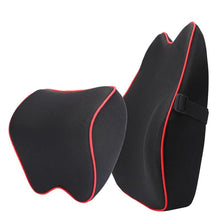 Load image into Gallery viewer, Car Seat Headrest Pillow Auto Memory Foam Car Neck Pillow Seat Head Support Lumbar Support For Office Chair Cushion Car Neck Headrest Pillow Car Accessories Cushion Auto Seat Head Support Neck Protector Automobiles Seat Neck Rest Car Neck For Car Auto