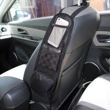 Load image into Gallery viewer, Car Seat Organizer Auto Seat Side Storage Hanging Bag Multi-Pocket Drink Holder Mesh Pocket Car Styling Organizer Phone Holder Multi-Pocket Drink Holder, Mesh Pocket Car Seat Phone Holder Car Seat Net Organizer, Seat Side Organizer Automobile