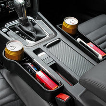 Load image into Gallery viewer, Car Seat Organizer Car Seat Gap Organizer Universal Fit, Storage Pockets Adjust Storage Box Car Organizer Gap Slit Filler Holder For Wallet Phone Slit Pocket Auto Car Accessories Universal Fit Storage Pockets