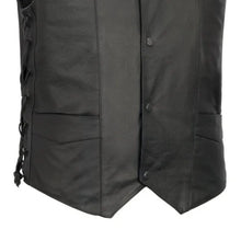 Load image into Gallery viewer, Carbine Men's Western Style Leather Motorcycle Vest