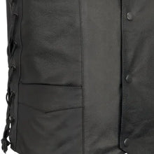 Load image into Gallery viewer, Carbine Men's Western Style Leather Motorcycle Vest