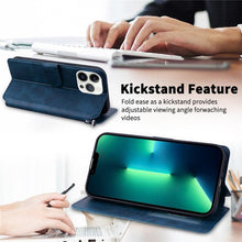 Load image into Gallery viewer, Card Holder Leather Protective Phone Case For Xiaomi Redmi 9C Case Luxury Leather Wallet Phone Case For Xiaomi Redmi 9C NFC Redmi9C 9 C NFC Flip Cover Shell