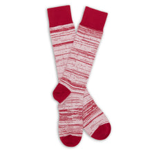 Load image into Gallery viewer, Cardinal Marl Dress Socks