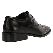 Load image into Gallery viewer, Carrey Leather Derby Style Dress Shoes for Men - Black and Burgundy Colors
