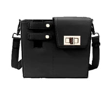 Load image into Gallery viewer, Mandotos CarryEasy Beverage Pouch PU Leather Portable Bottle Bag With Soft Lining And Open Pocket Pink