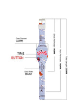 Load image into Gallery viewer, Cartoon Childrens Cute Watches LED Digital Clock Kids Student Dinosaur Digital Sport Watch For Boys Girls Kid Waterproof Electronic Functional Cute Outdoor Kids Watches