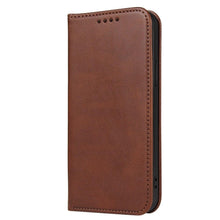 Load image into Gallery viewer, Case for iPhone 12 Pro Max mini Case on for iPhone 11 7 8 Plus X XR XS Luxury Leather Flip Cover PU Leather iPhone Wallet Case Black Kickstand Card Holder Flip Phone Cover