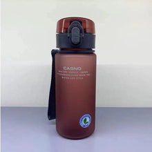 Load image into Gallery viewer, Casino Frosted Sports Water Bottle Plastic Portable Bottle With Lid For Men And Women