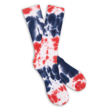 Load image into Gallery viewer, Casual Crew Navy/Red Tie-Dye