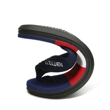 Load image into Gallery viewer, Casual Men Blue Summer Flip Flops High Quality Men Flip Flops Breathable Beach Slippers Outdoor Cool Simple Design Comfortable Walking Sandals