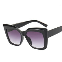 Load image into Gallery viewer, Cat Eye Design For Women Sunglasses Female Personality Big Size Frame Decent Sun Shade Glasses Trending over Size Sunglasses Thick Frame Square Sunglasses for Men Women Retro Sun Glasses UV400 Protection Fashion Trendy Style
