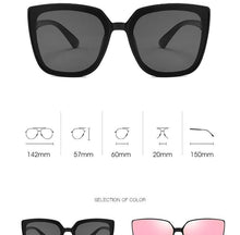 Load image into Gallery viewer, Cat Eye Sunglasses for Women Classic Sunglasses For Women New Retro Square Shape Glasses For Women/Men New Luxury Designer Eyewear Sunglasses