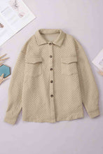 Load image into Gallery viewer, Comfortable Button-Down Collared Jacket Classic Lightweight Classic Design With Pockets