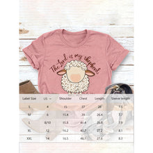 Load image into Gallery viewer, Women's Round Neck Graphic Print Short Sleeve T-Shirt