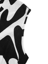 Load image into Gallery viewer, Printed Sleeveless : Wide Leg Jumpsuit