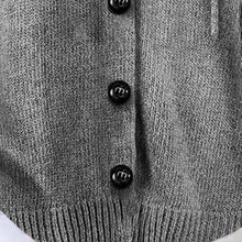 Load image into Gallery viewer, Women’s Button-Down Hoodie Cardigan Sweater Coat