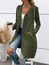 Load image into Gallery viewer, Street Zip Hooded Velvet-Lined Sweatshirt Women | Cozy Streetwear