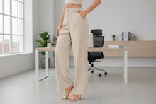 Load image into Gallery viewer, Women’s Elegant Suit Pants with Pockets – Office Trousers