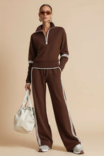 Load image into Gallery viewer, Women’s Casual Long Sleeve Two Piece Sports Set