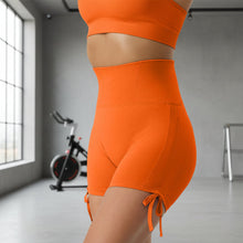 Load image into Gallery viewer, Seamless Peach-Butt High-Waist Yoga Pants – 3/4 Length Fitness Leggings for Women