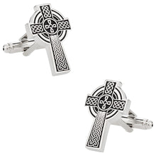 Load image into Gallery viewer, Celtic Cross Cufflinks