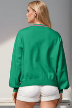 Load image into Gallery viewer, Nutcracker Sequin Bow Decor Cardigan