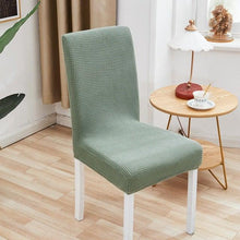 Load image into Gallery viewer, Chair Cover Polyester Fiber Elastic Stool Cover Hotel Restaurant Chair Antifouling Cover Washable Spandex Kitchen Chair Covers for Dining Room Christmas Decoration Holiday Party Protector for Kitchen