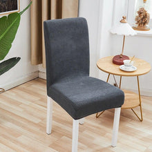 Load image into Gallery viewer, Chair Cover Polyester Fiber Elastic Stool Cover Hotel Restaurant Chair Antifouling Cover Washable Spandex Kitchen Chair Covers for Dining Room Christmas Decoration Holiday Party Protector for Kitchen