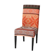 Load image into Gallery viewer, Chair Cover Simple Home Printed Chair Cover Household Thickened Fleece Chair Cover Universal KitchenDining Chair Cover Spandex tretch Removable Washable Dining Room Chair Protector Slipcovers/Home Decor Dining Room Seat Cover